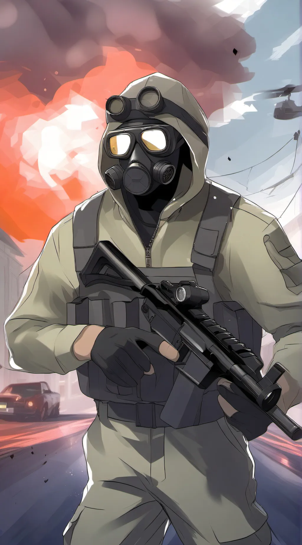 ai character: DSxSCP site background