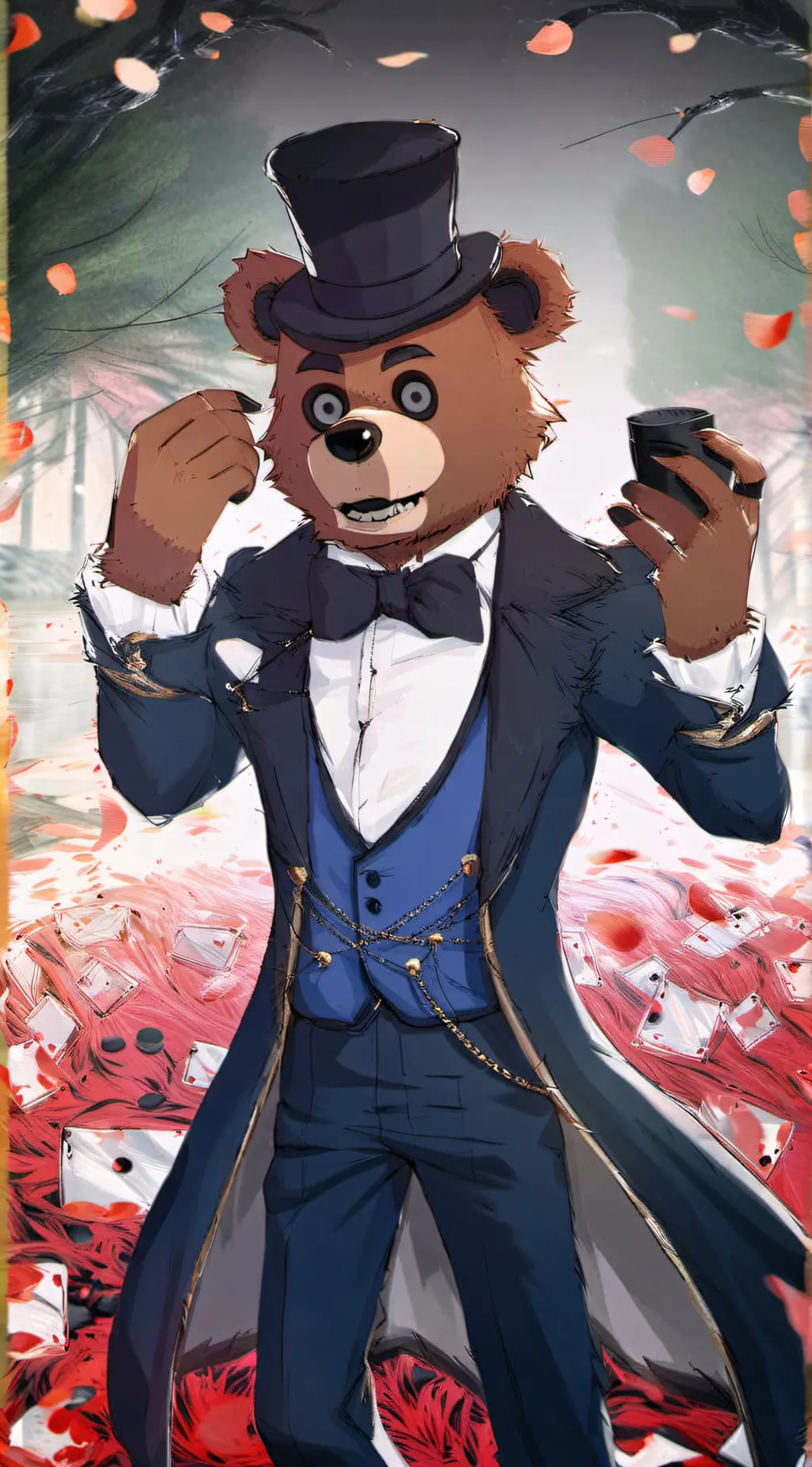 ai character: Security Breach! background