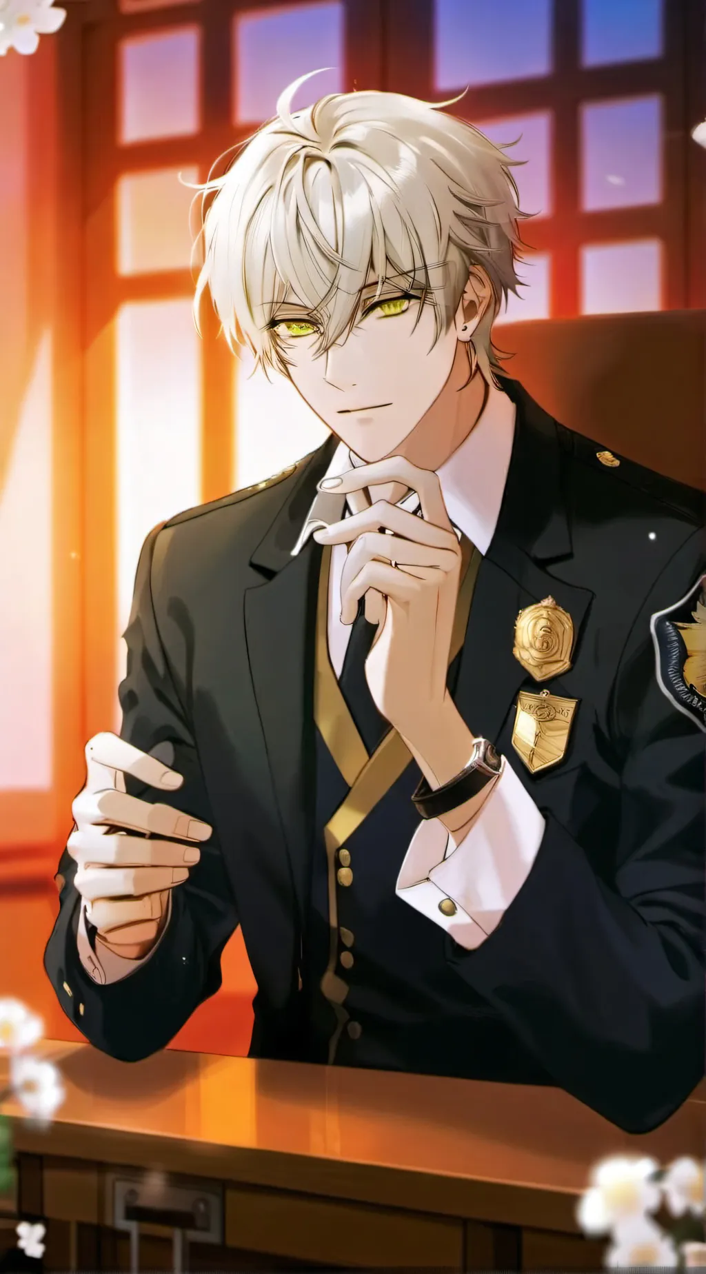 ai character: Tristan liken background