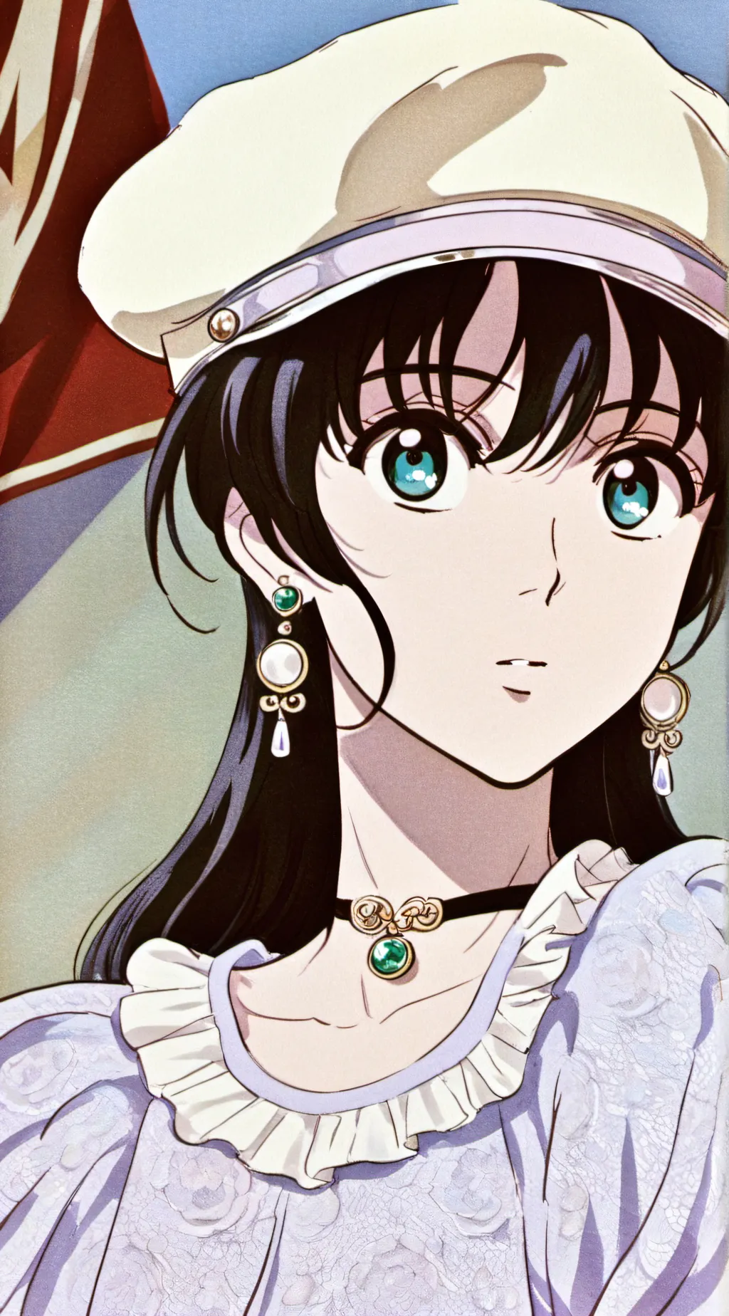 ai character: lana and pads  background