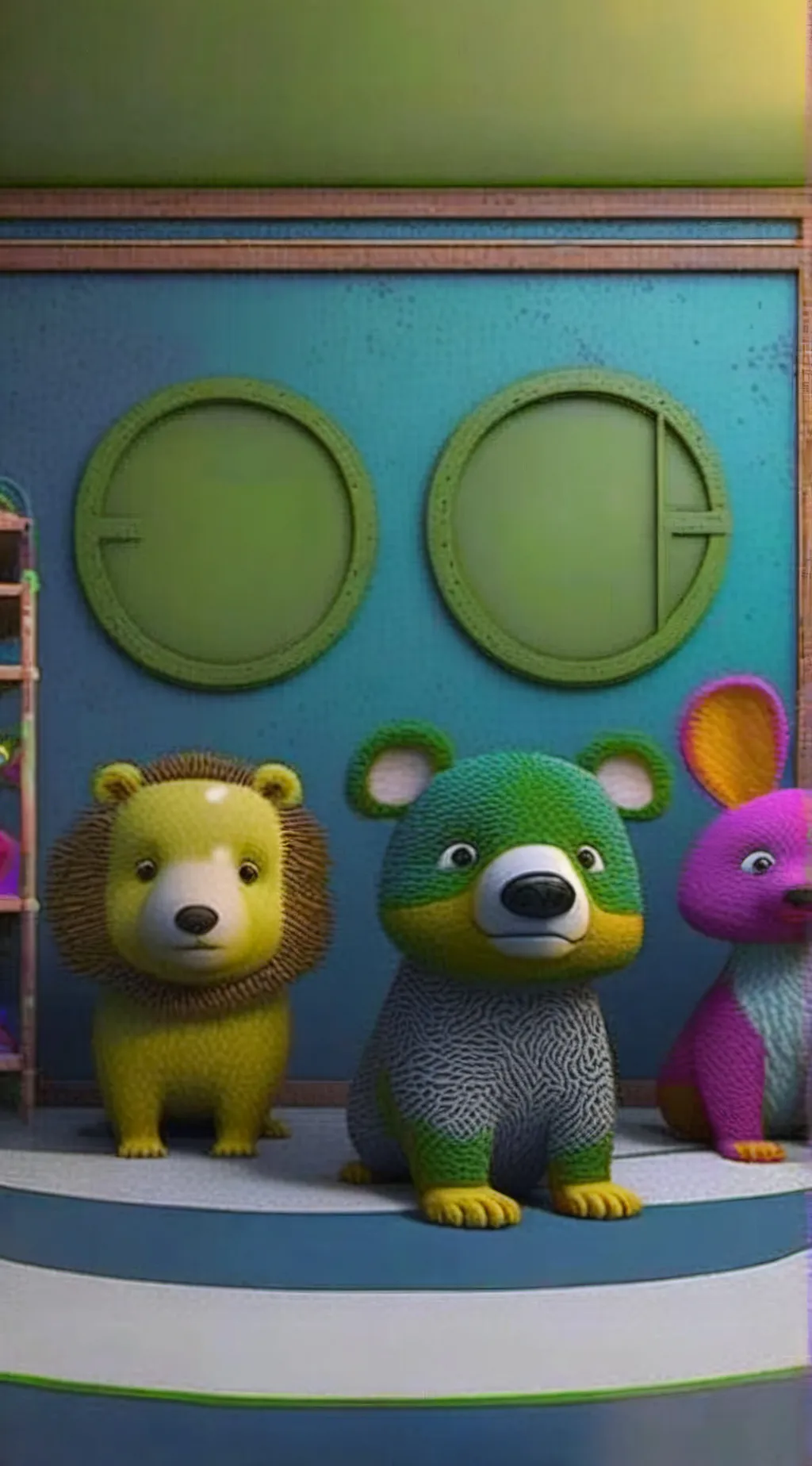 ai character: SC in playrooms background