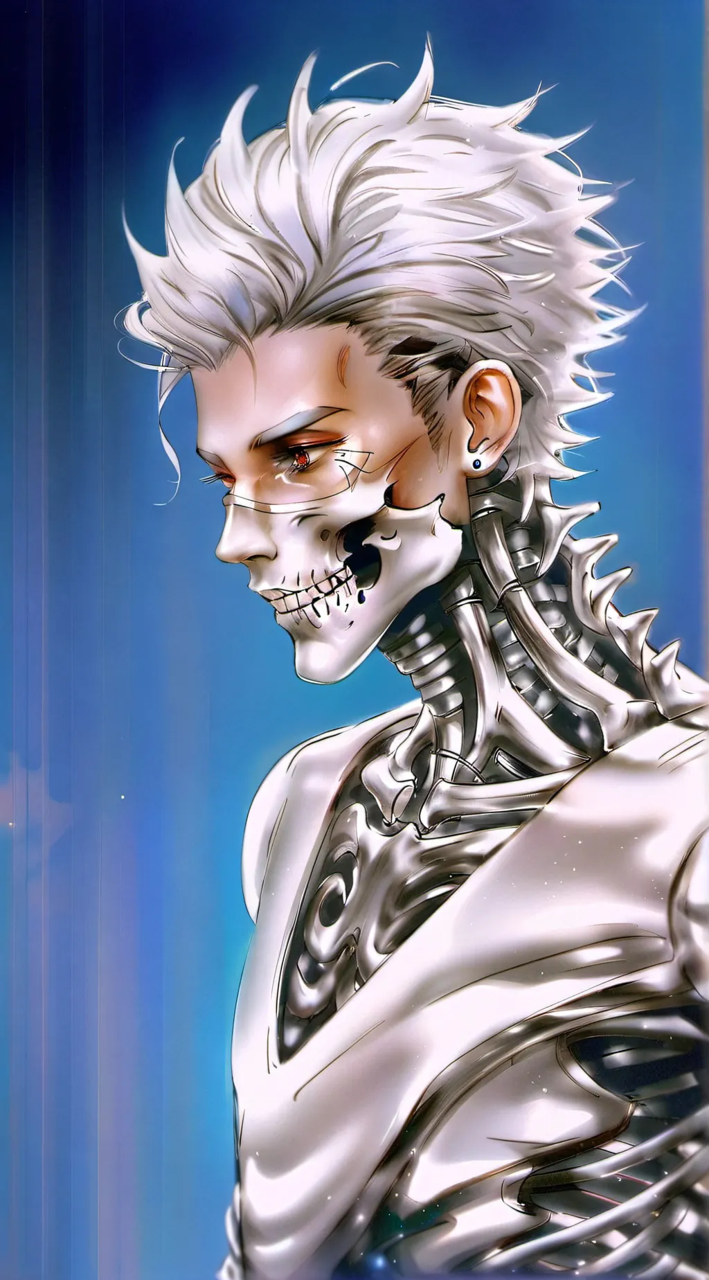 ai character: Demon,Mark background