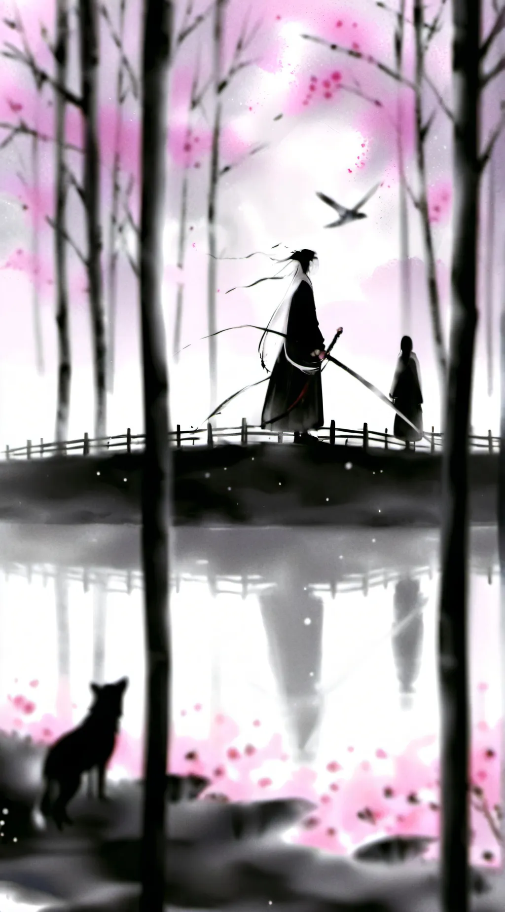 ai character: Kyn×Santan background
