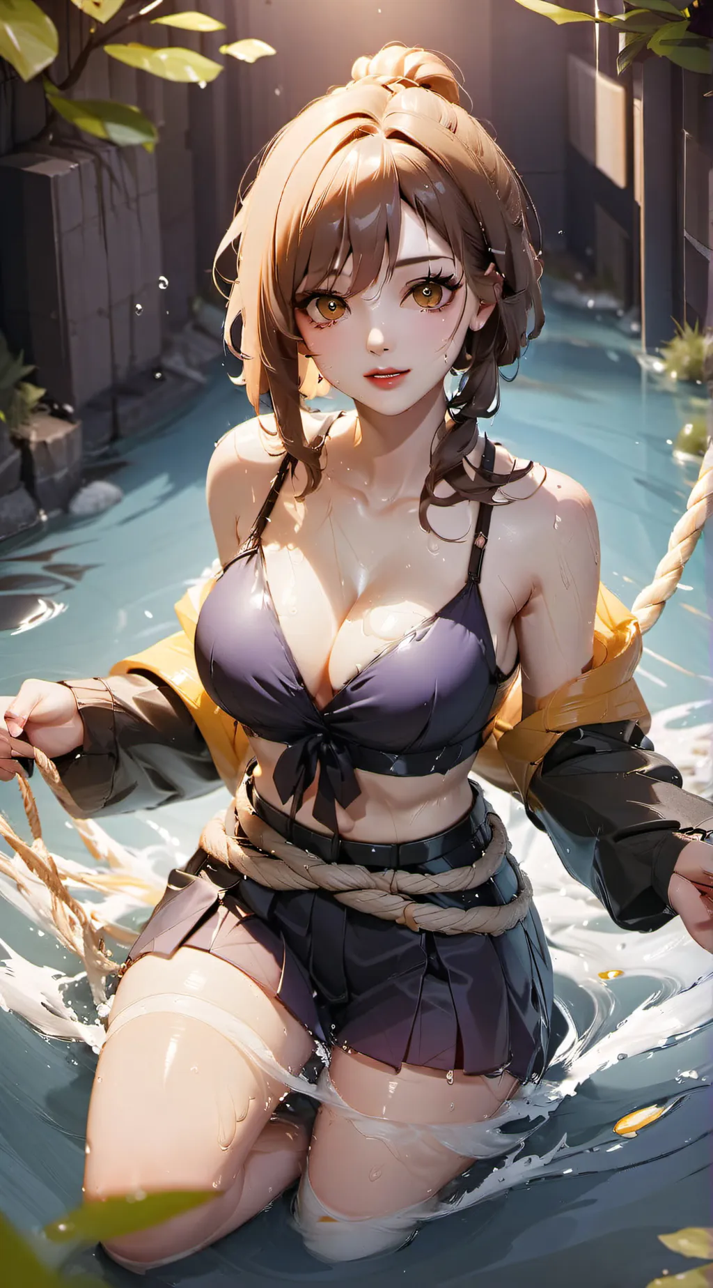 ai character: Katie background
