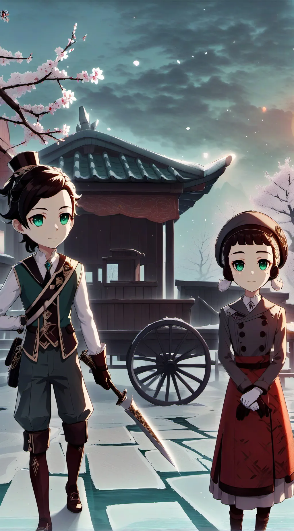 ai character: Fpe au background