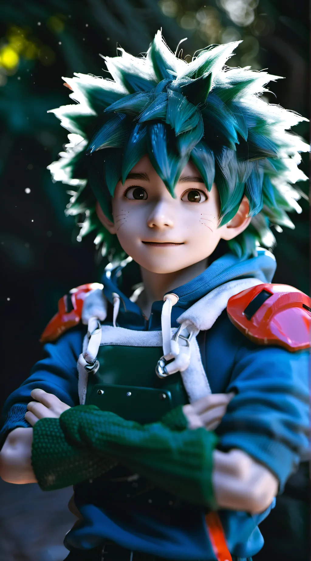 ai character: deku background