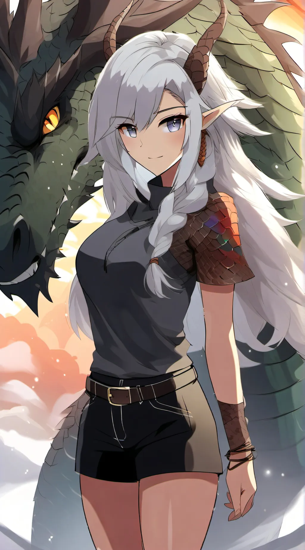 ai character: Mynn  background