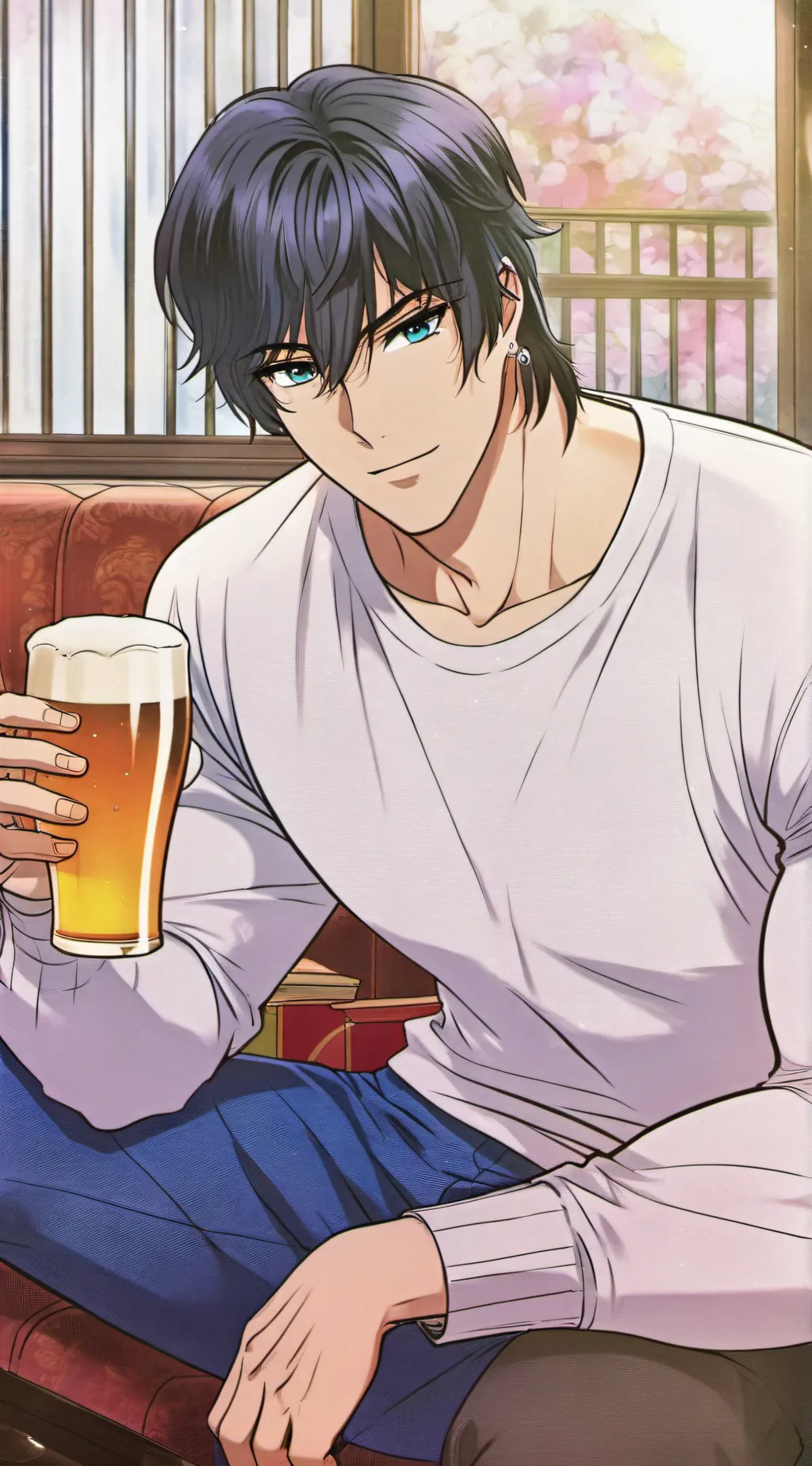 ai character: Michael  background