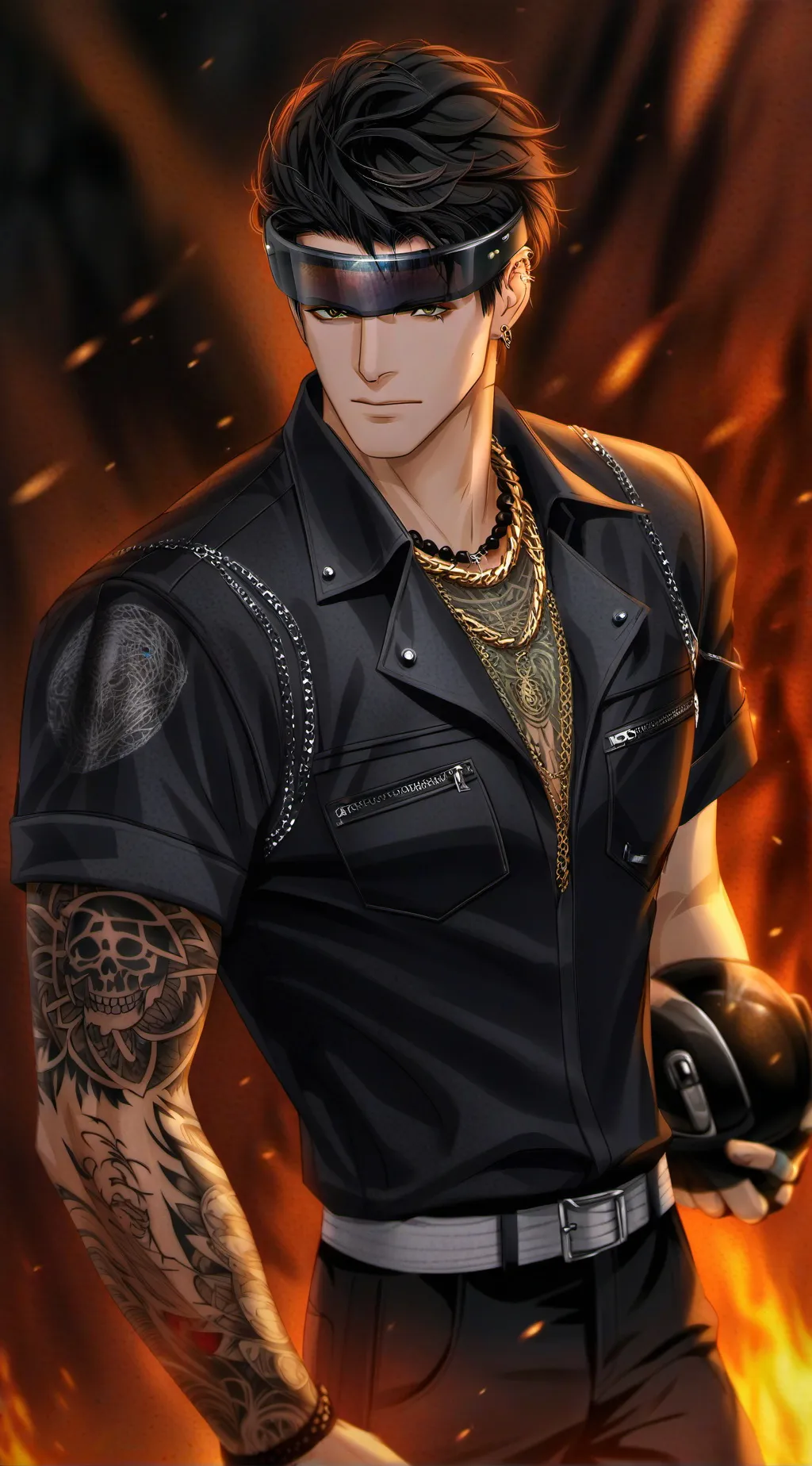 ai character: Atlas background