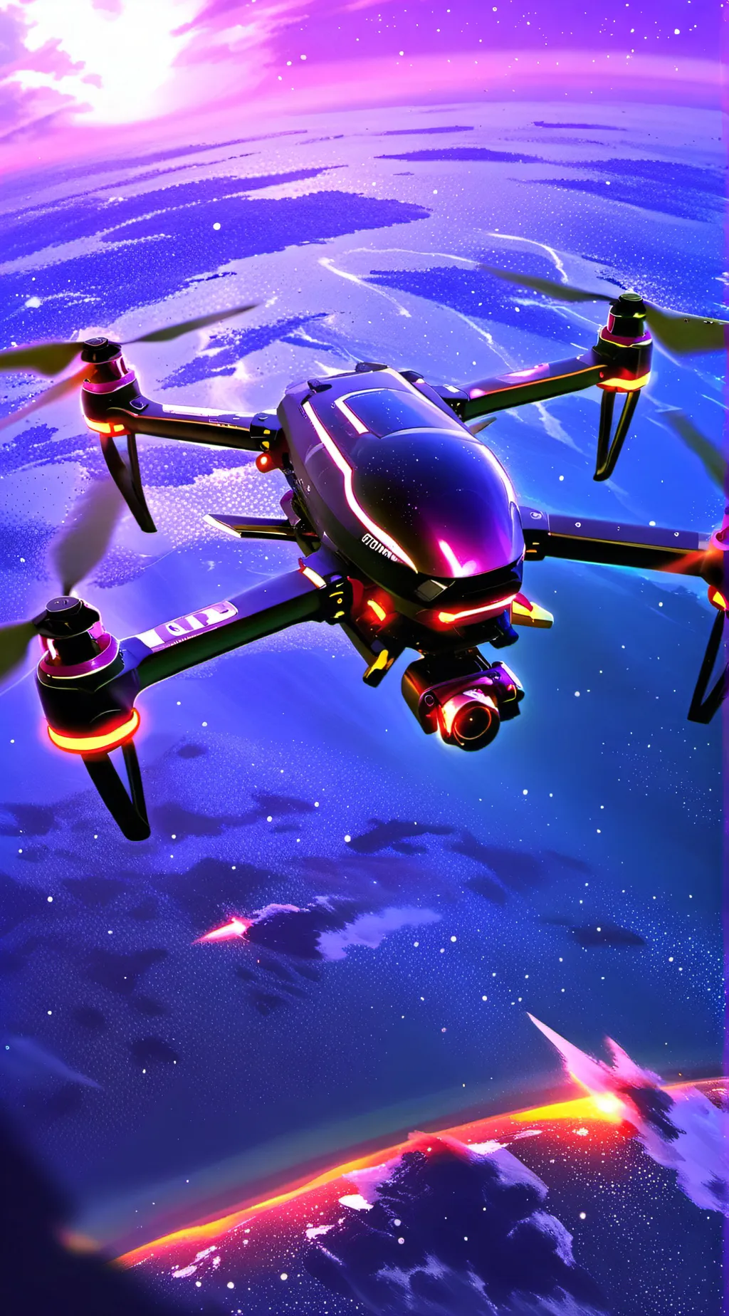 ai character: Murder drones  background