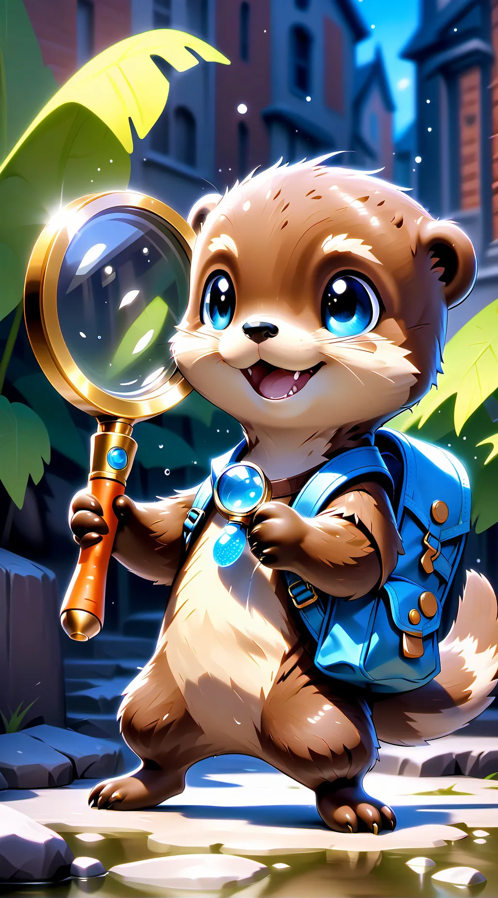 ai character: Shellington  background