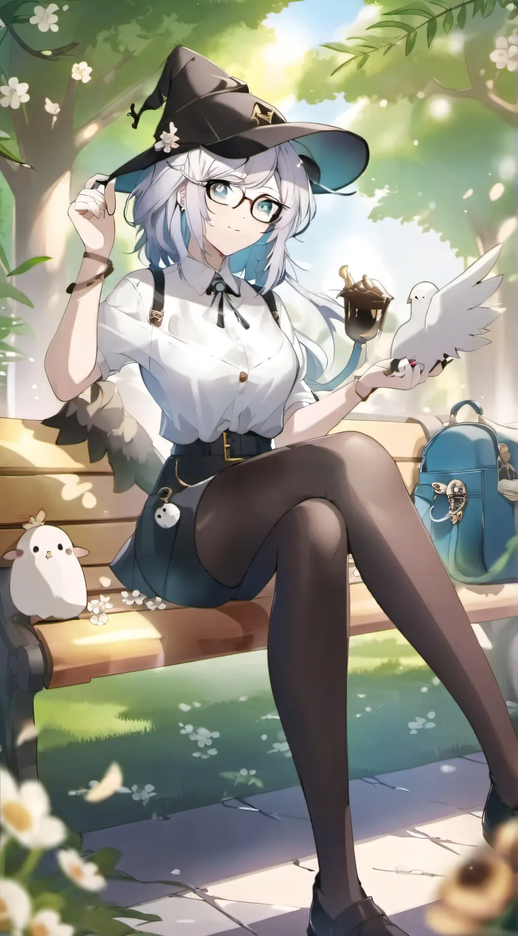 ai character: The Freaky book background