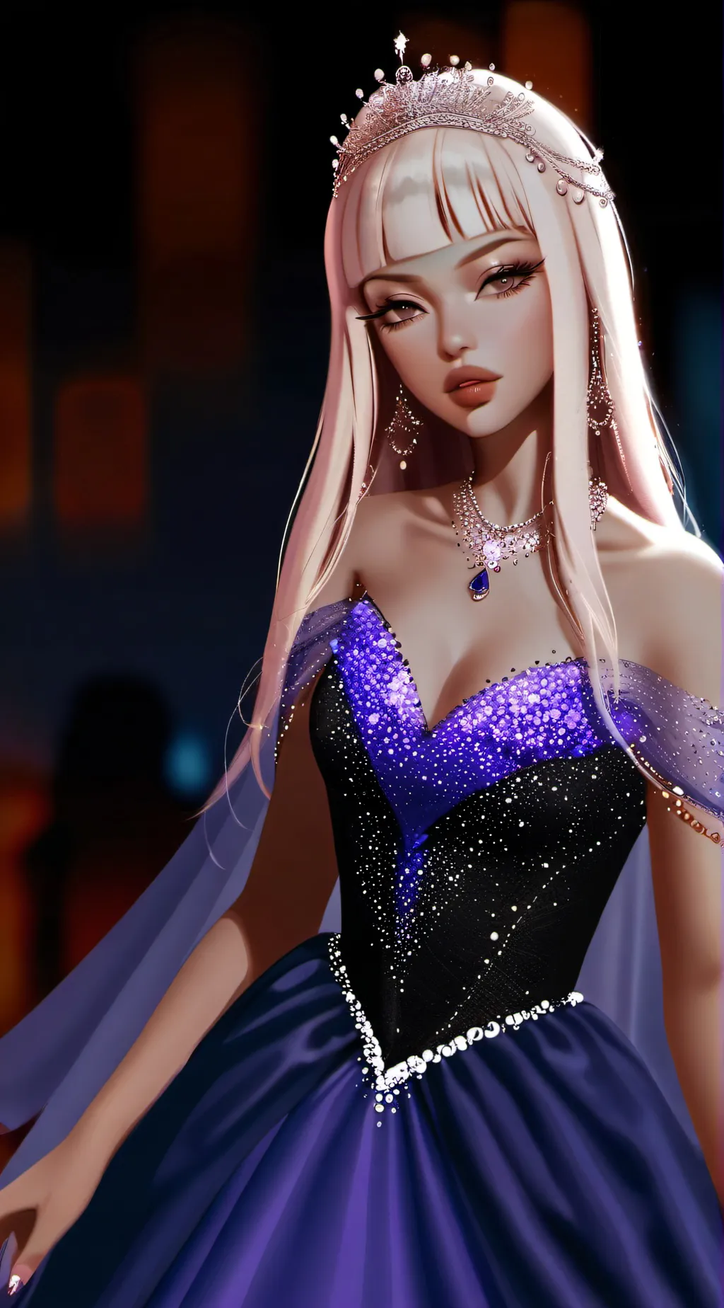 ai character: Princess Aurora background