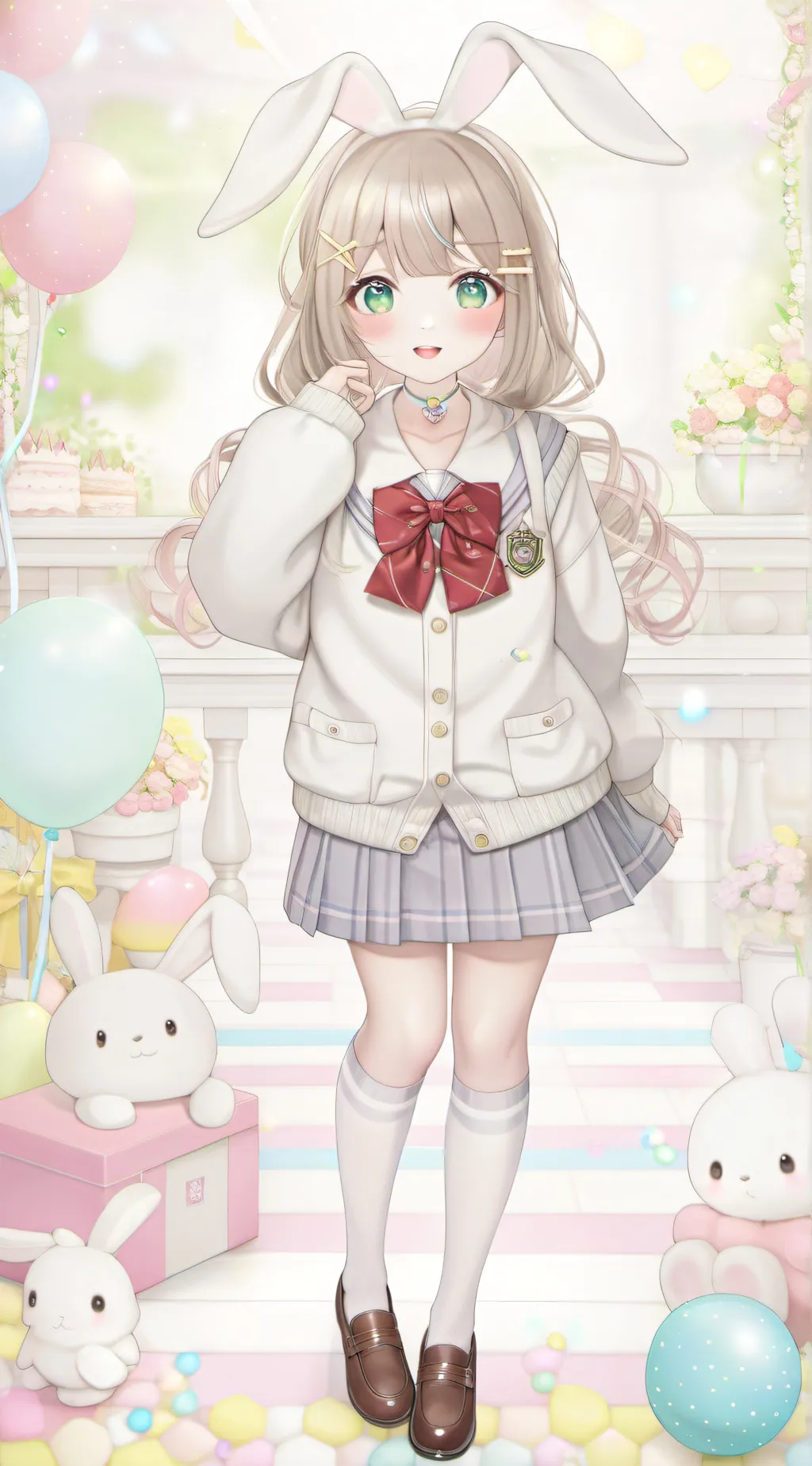 ai character: Aria background