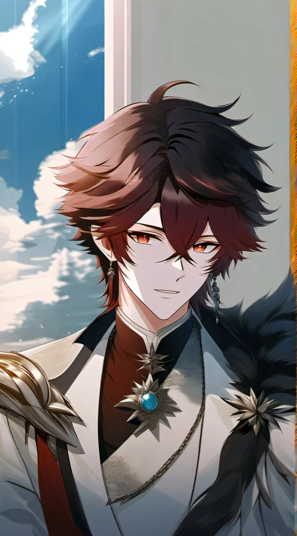 ai character: Matthew  background