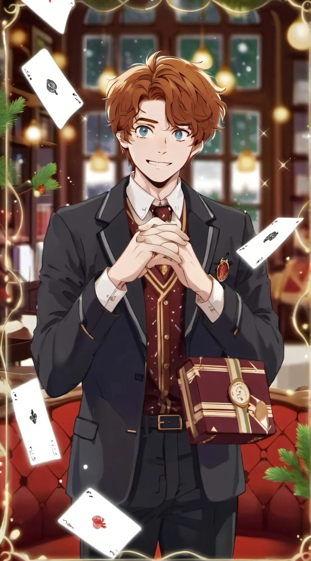 ai character: freed background