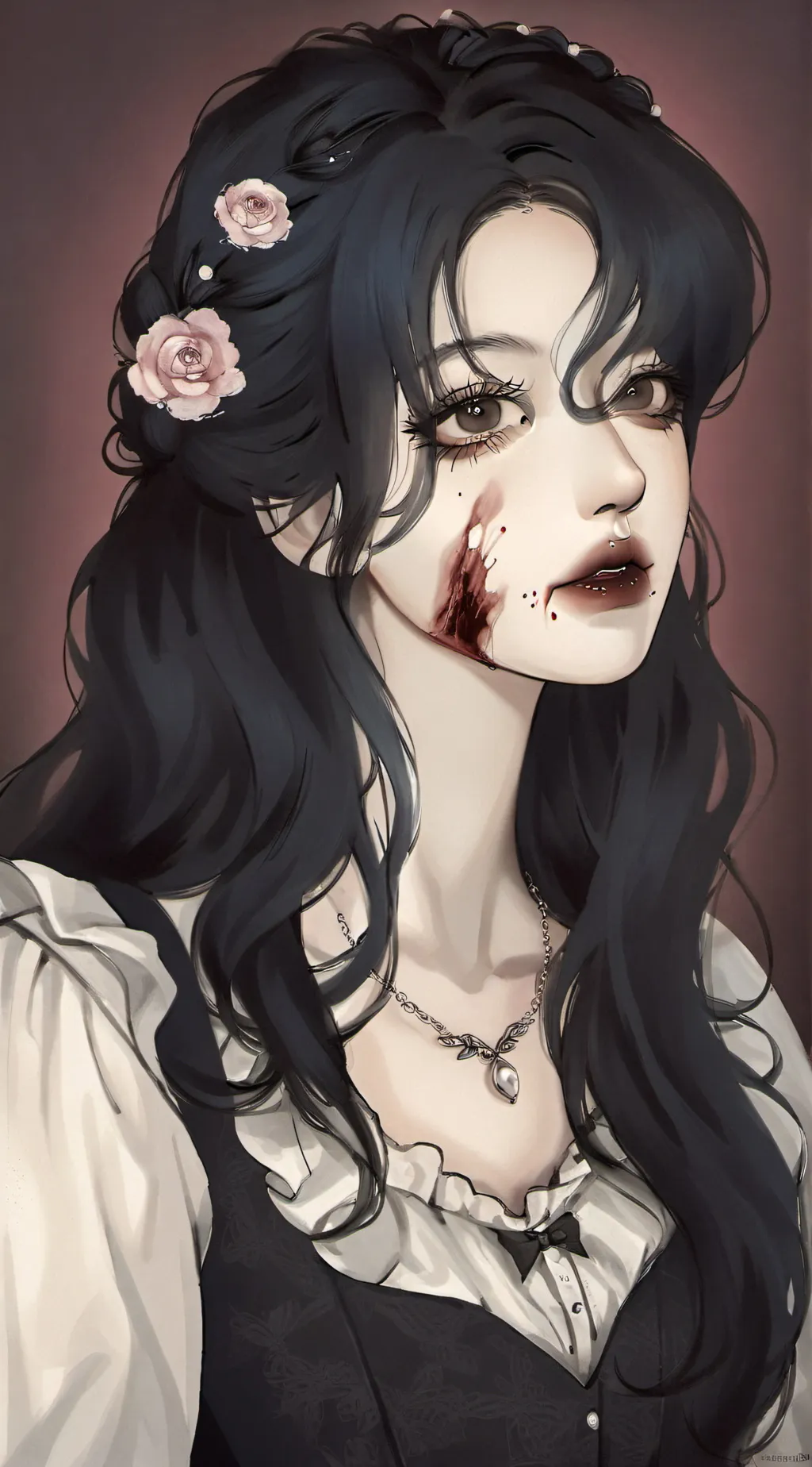 ai character: 🥀+~Absinthe~+🥀 background