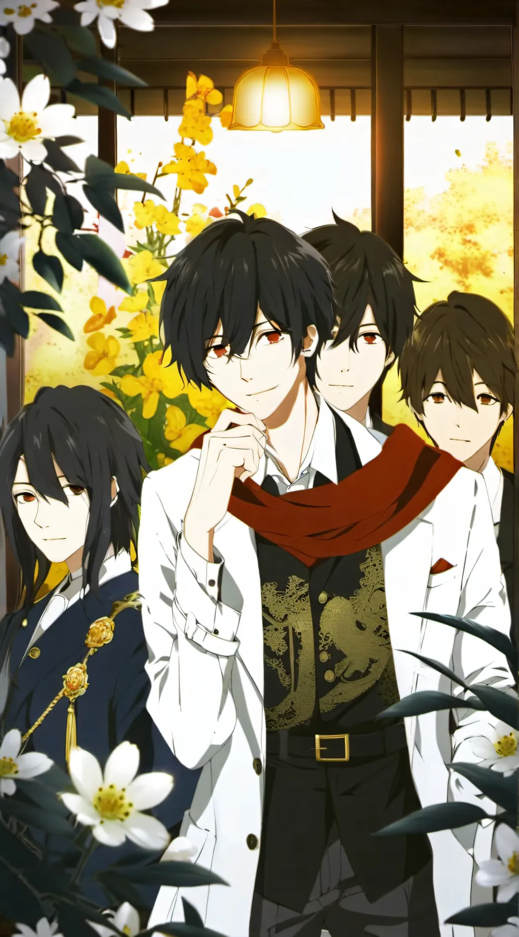 ai character: 6 boys background