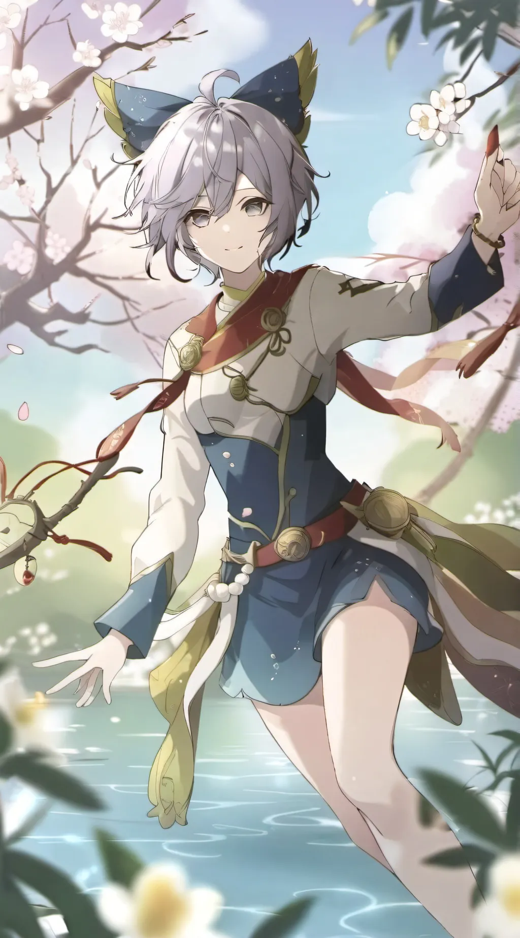 ai character: Maya background