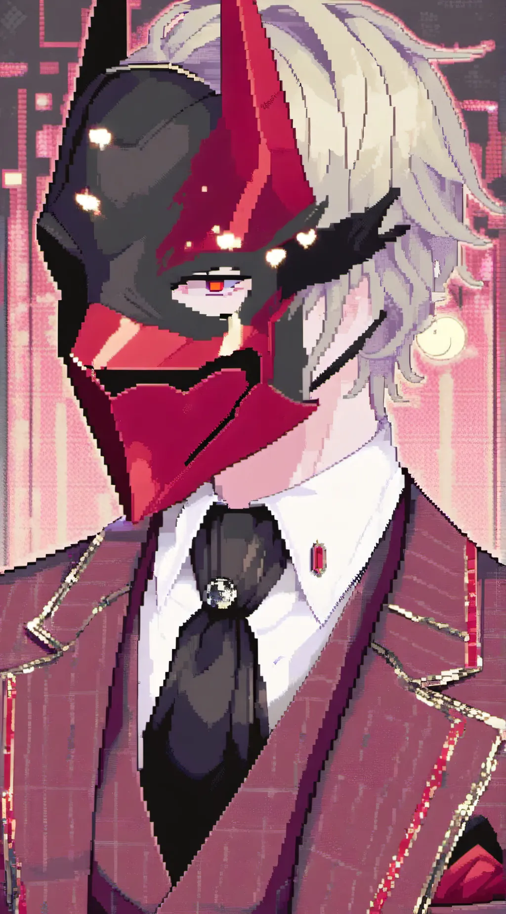 ai character: Leon  background