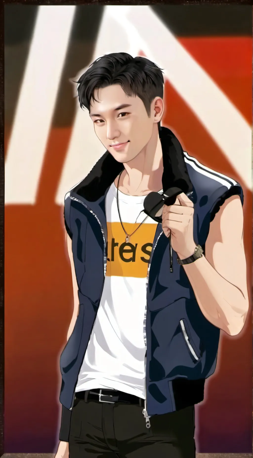 ai character: kai background