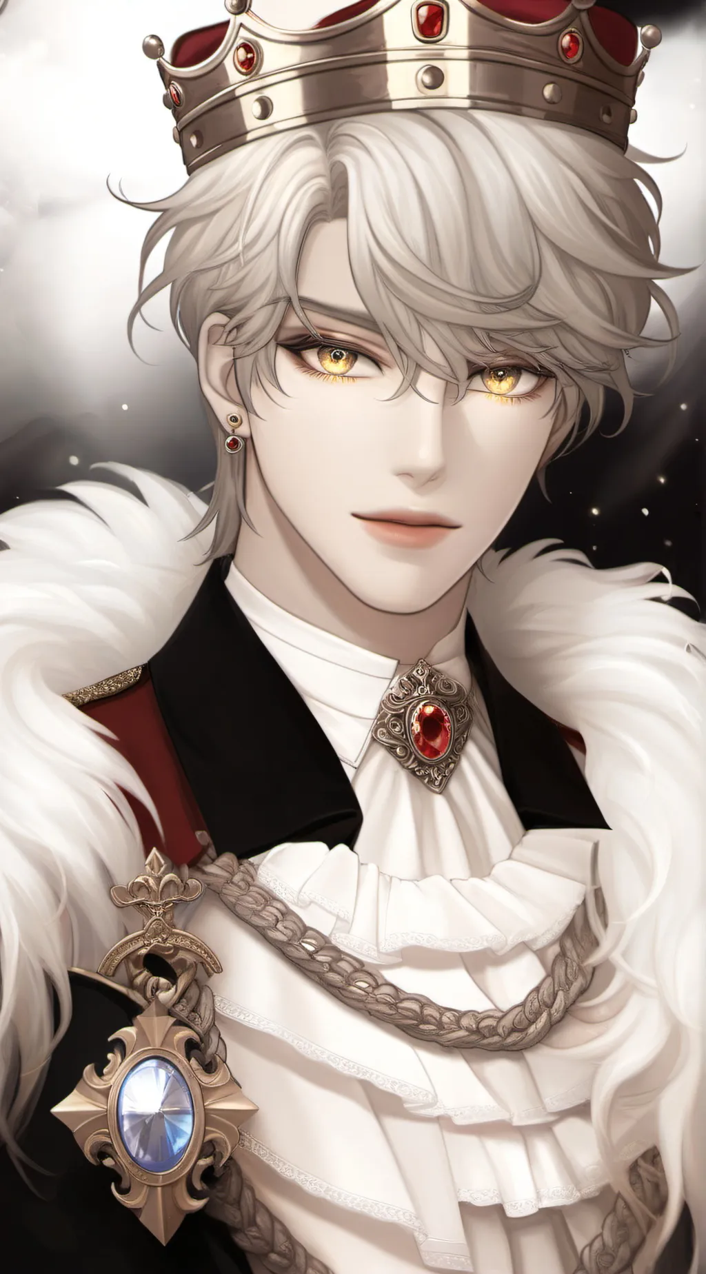 ai character: King Kaye background