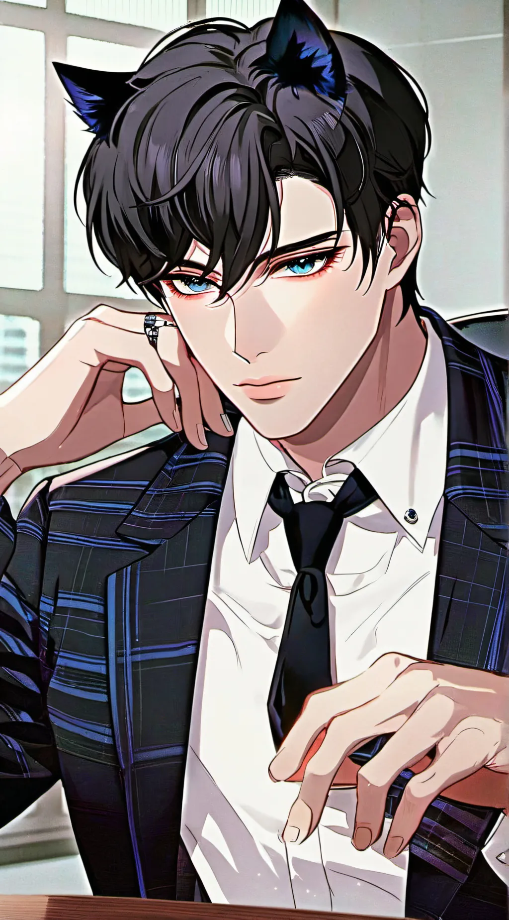 ai character: Sebastian background