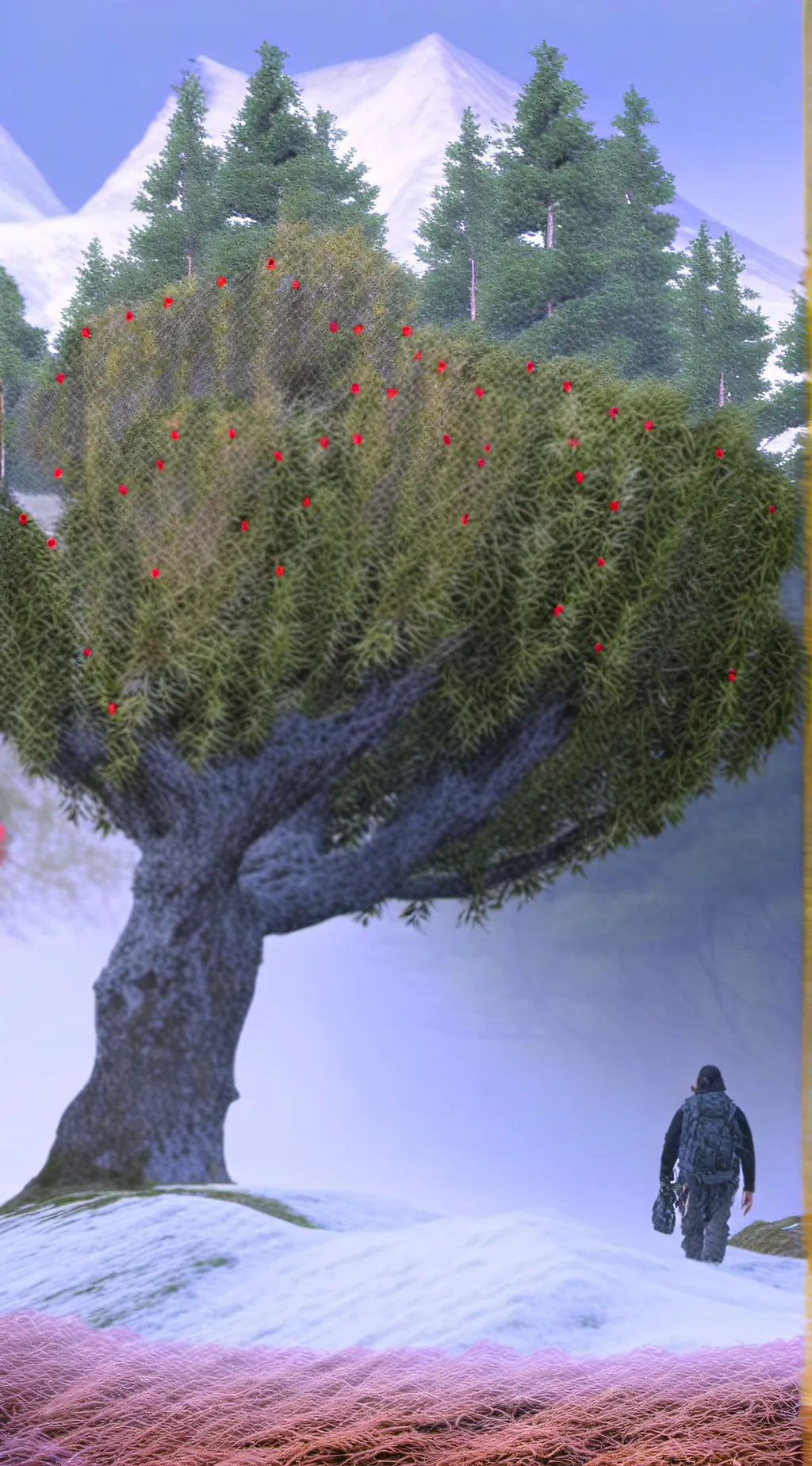 ai character: bush background