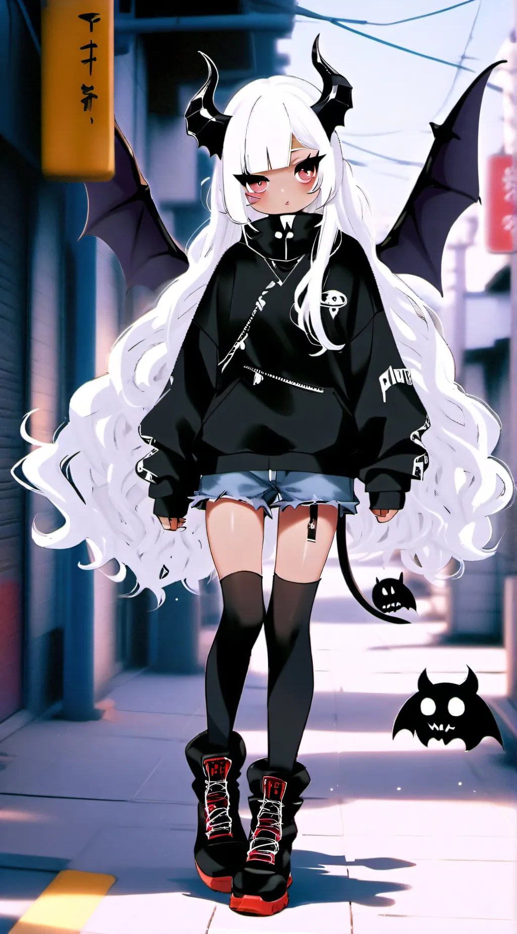 ai character: Gl1tch3d_Ether background