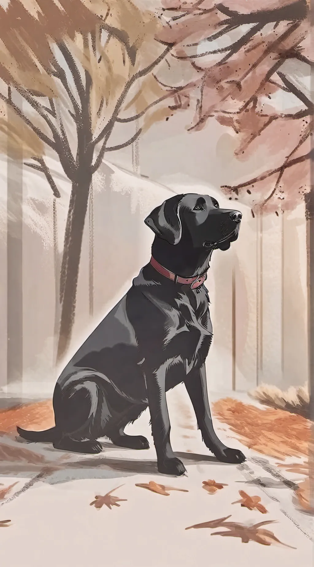 ai character: Pepper (irl dog)  background