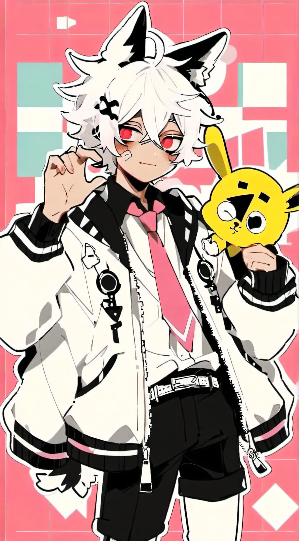 ai character: ★human mangle★ background