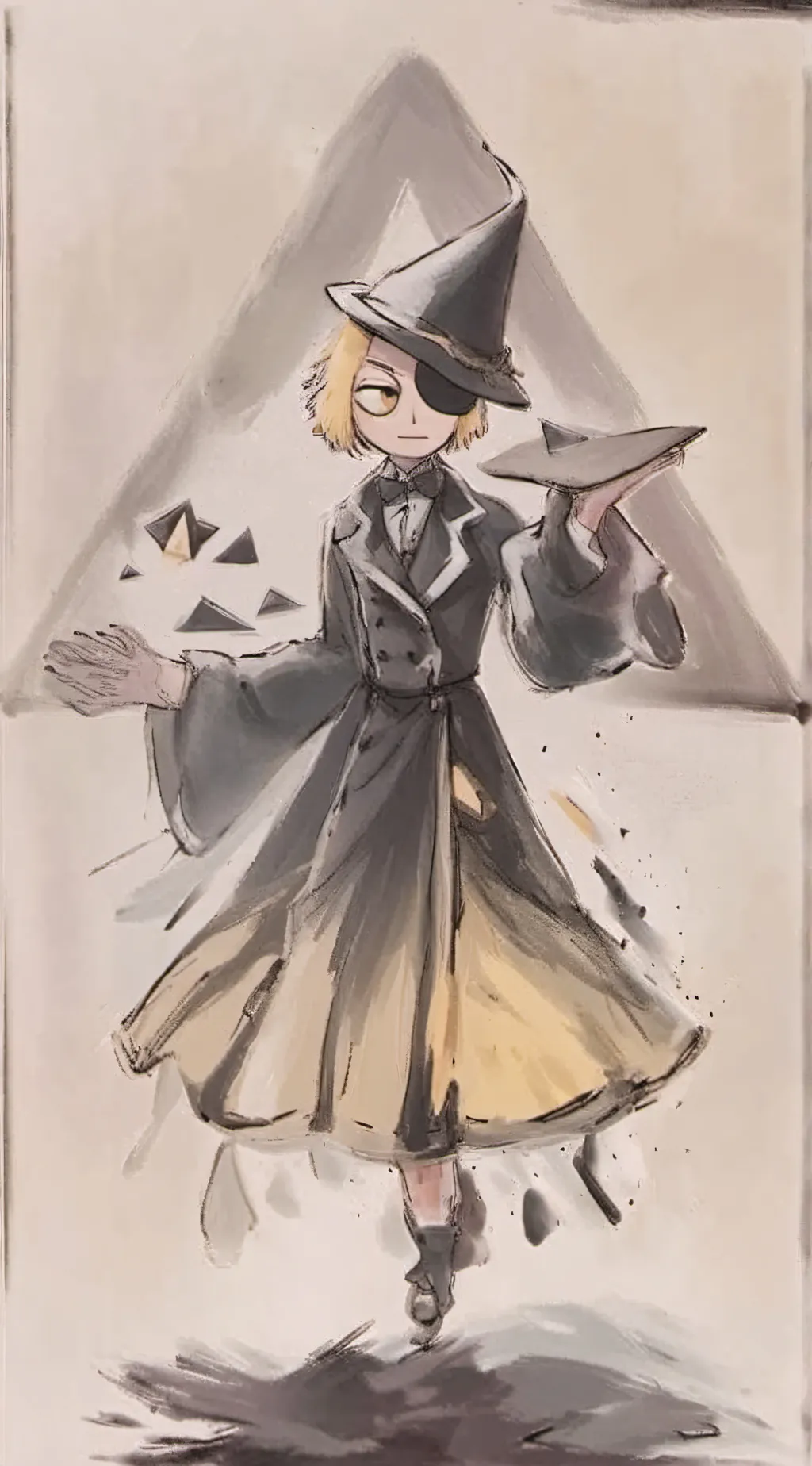 ai character: bill cipher  background