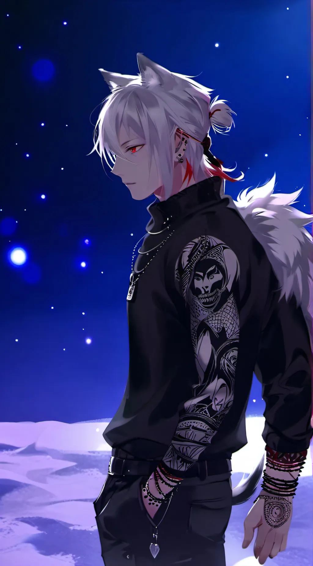 ai character: ꇙꌦꂵꃳꄲ꒒ background