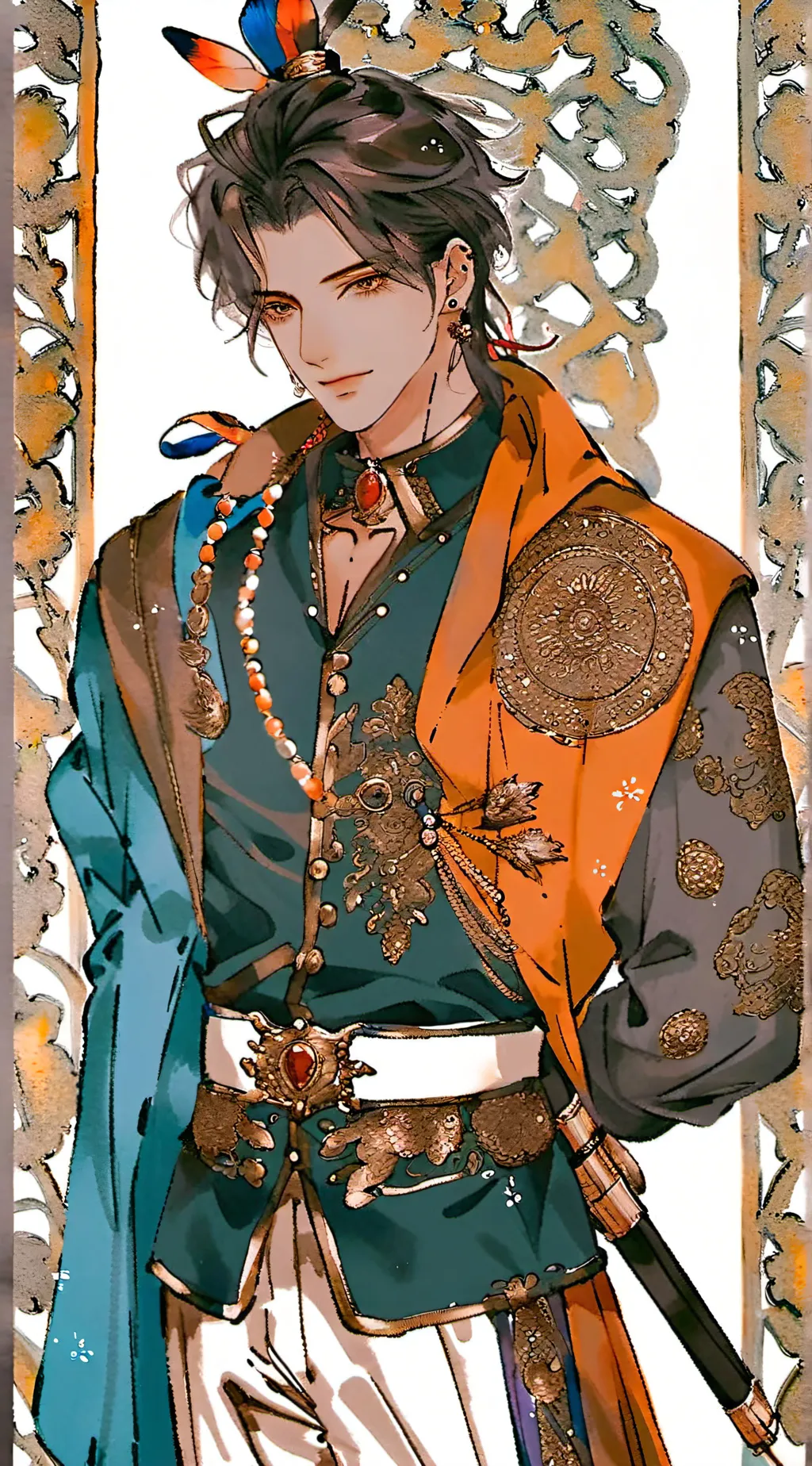 ai character: alex background