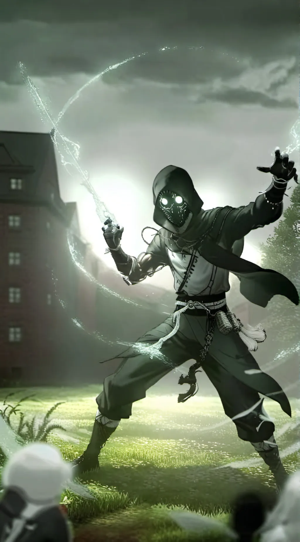 ai character: cloaker background