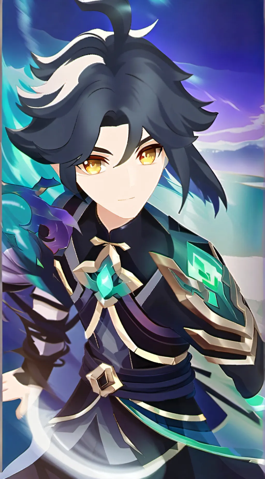 ai character: Xiao background