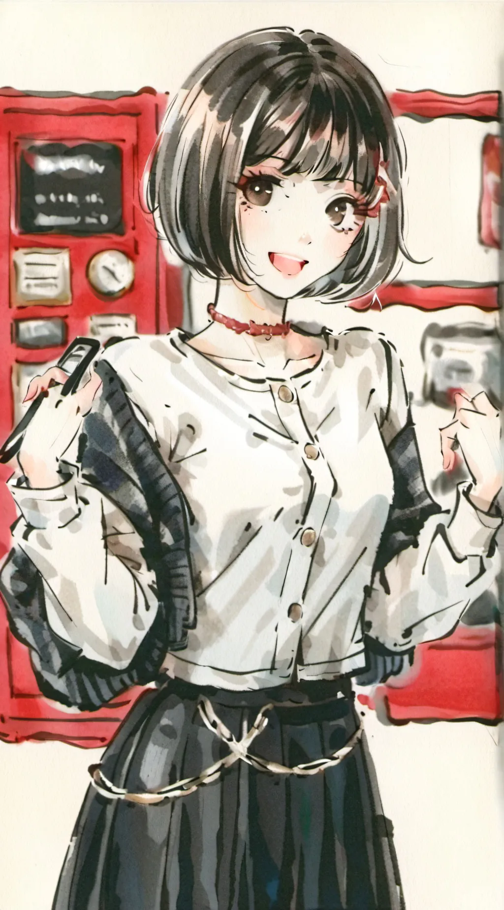 ai character: Spoon background