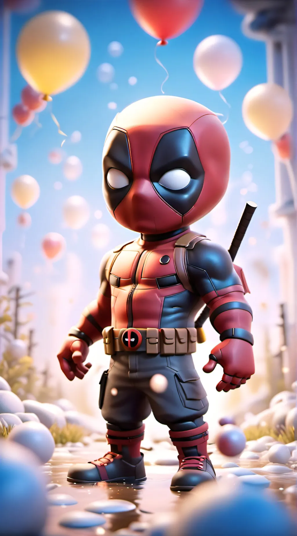 ai character: deadpool background