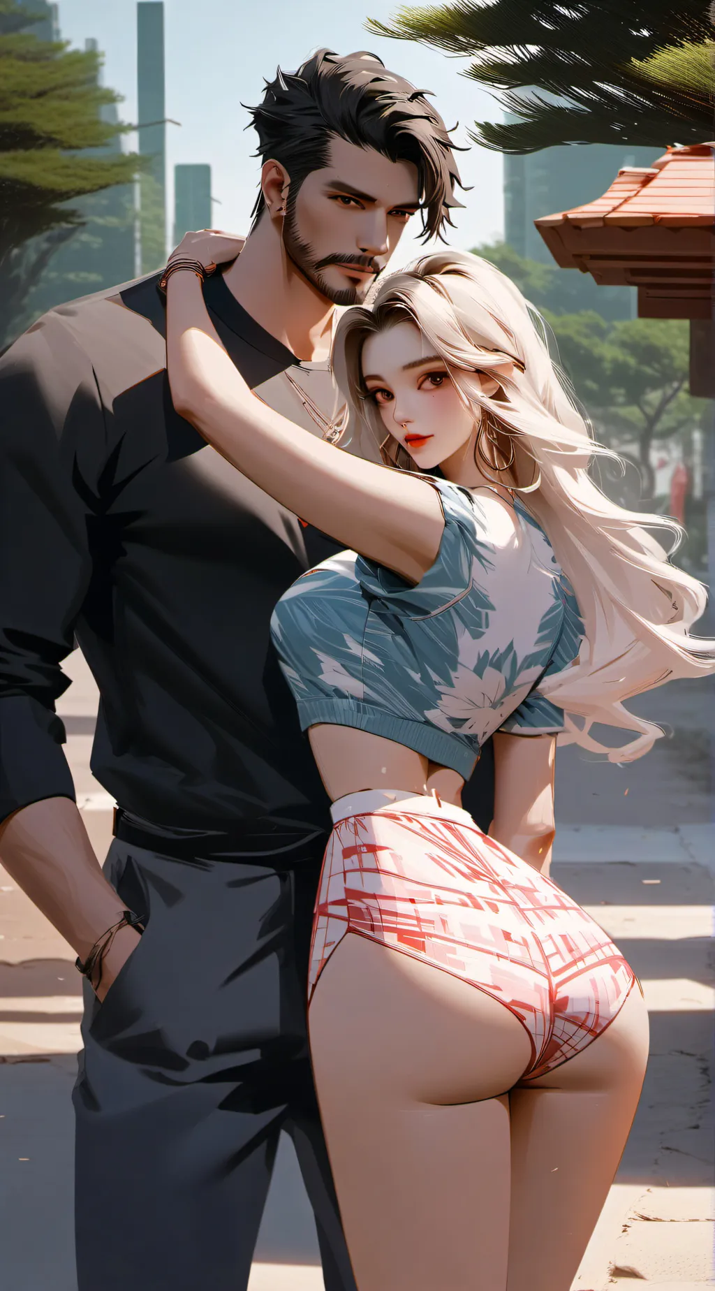 ai character: care background