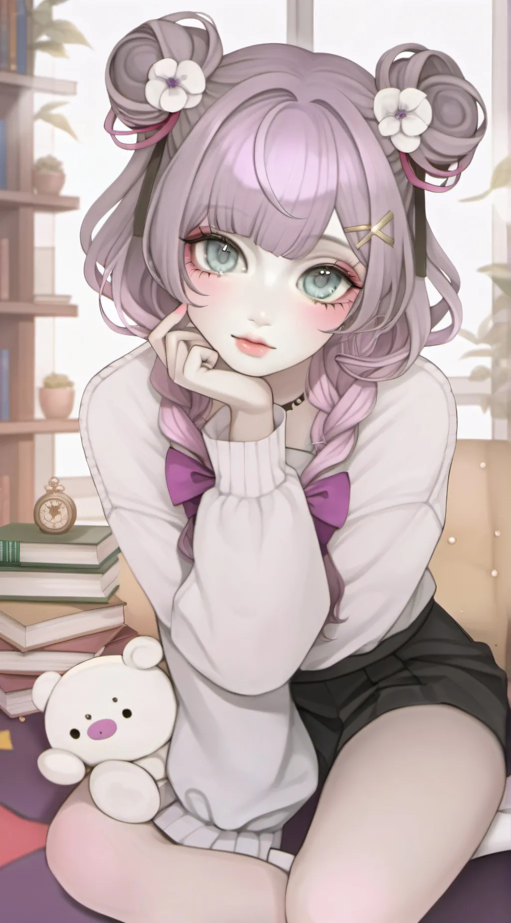 ai character: Naomi background