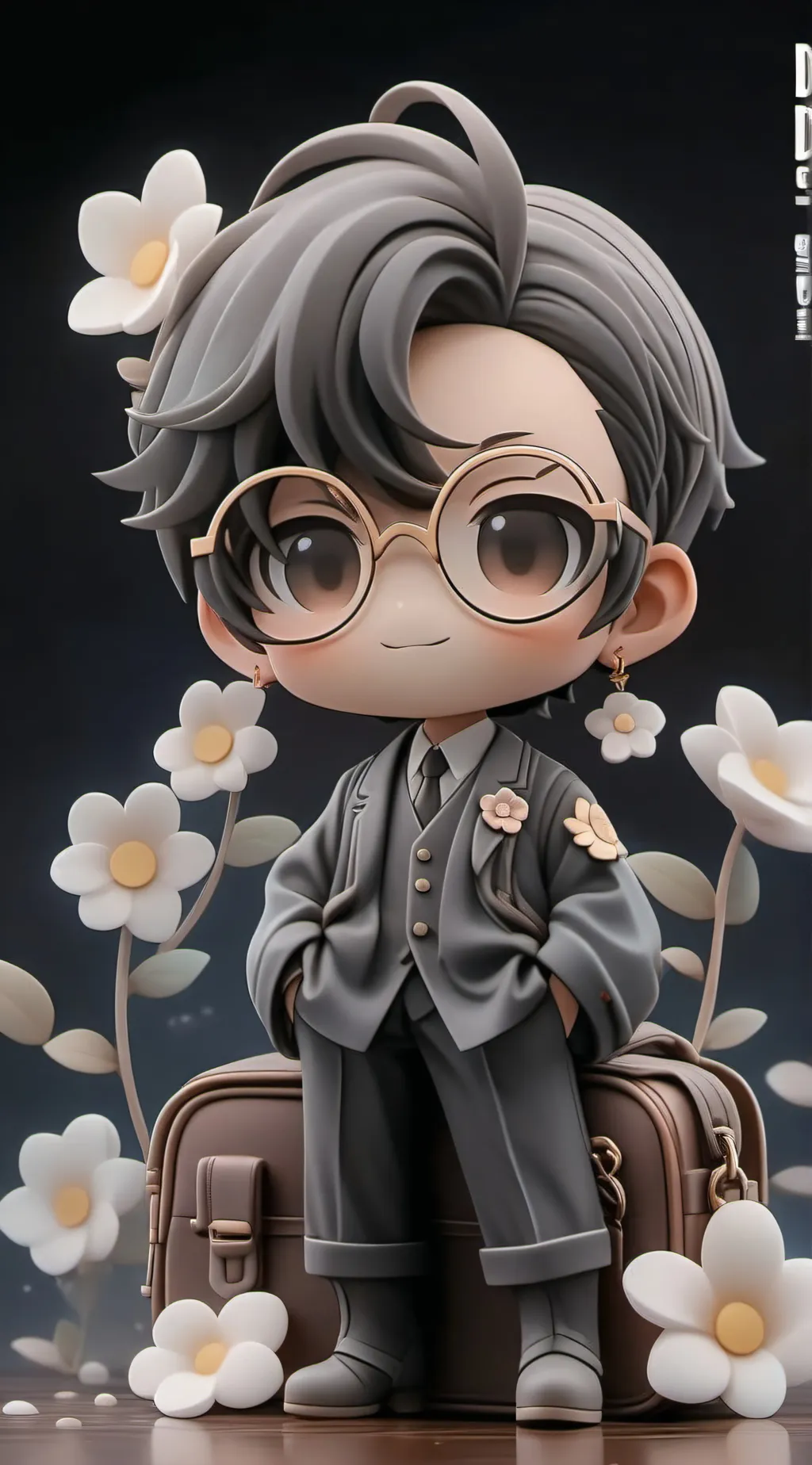 ai character: dandy's blindbox background