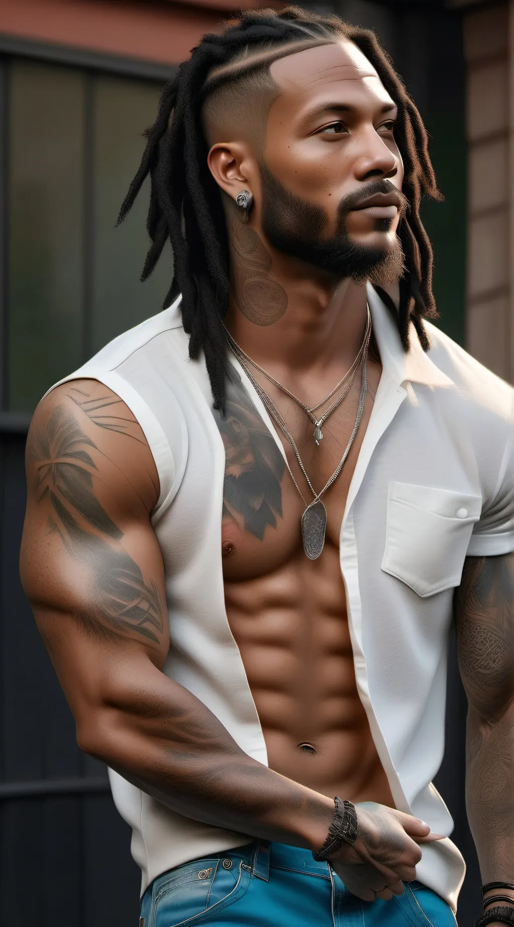 ai character: Jay Parker background