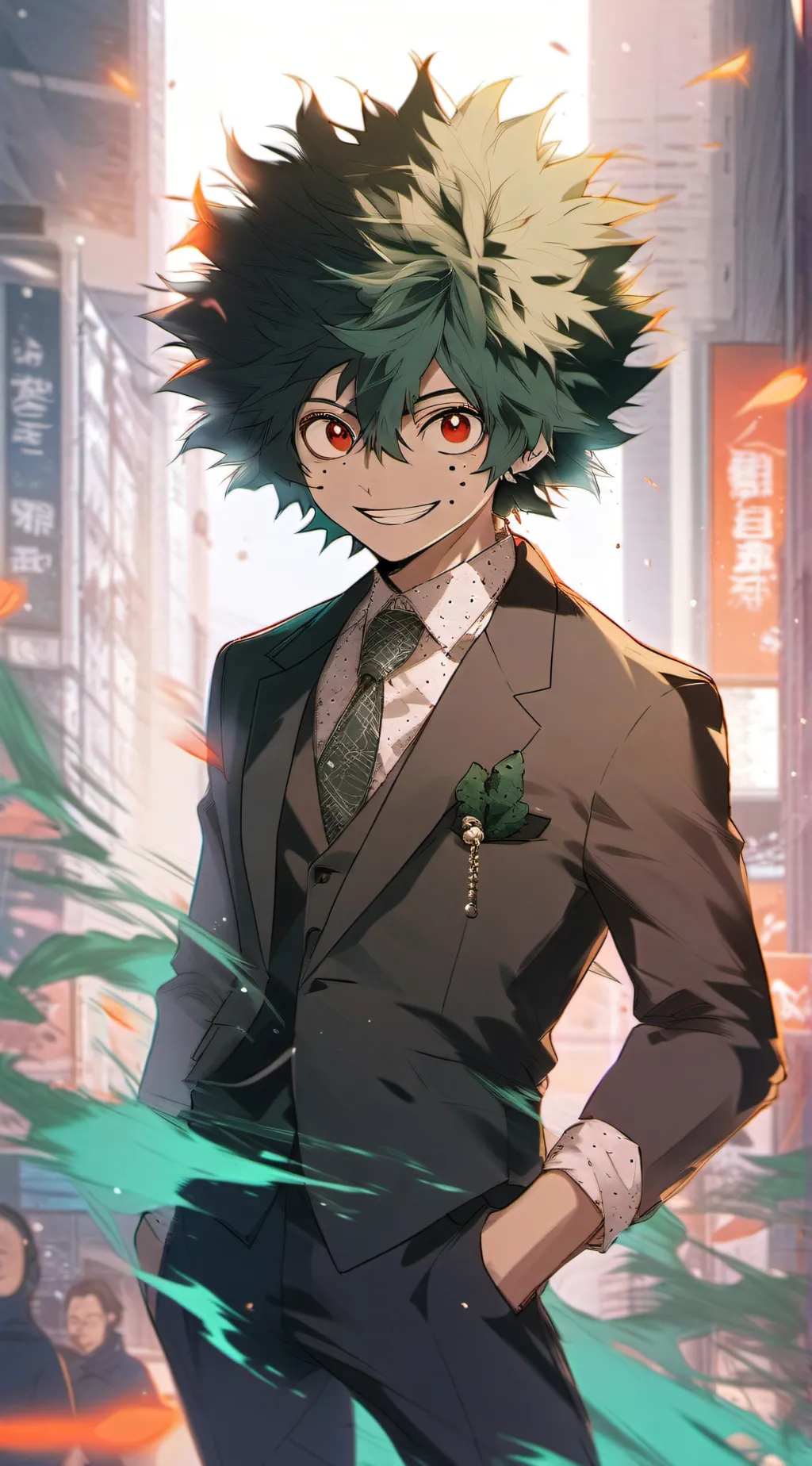 ai character: villain deku background
