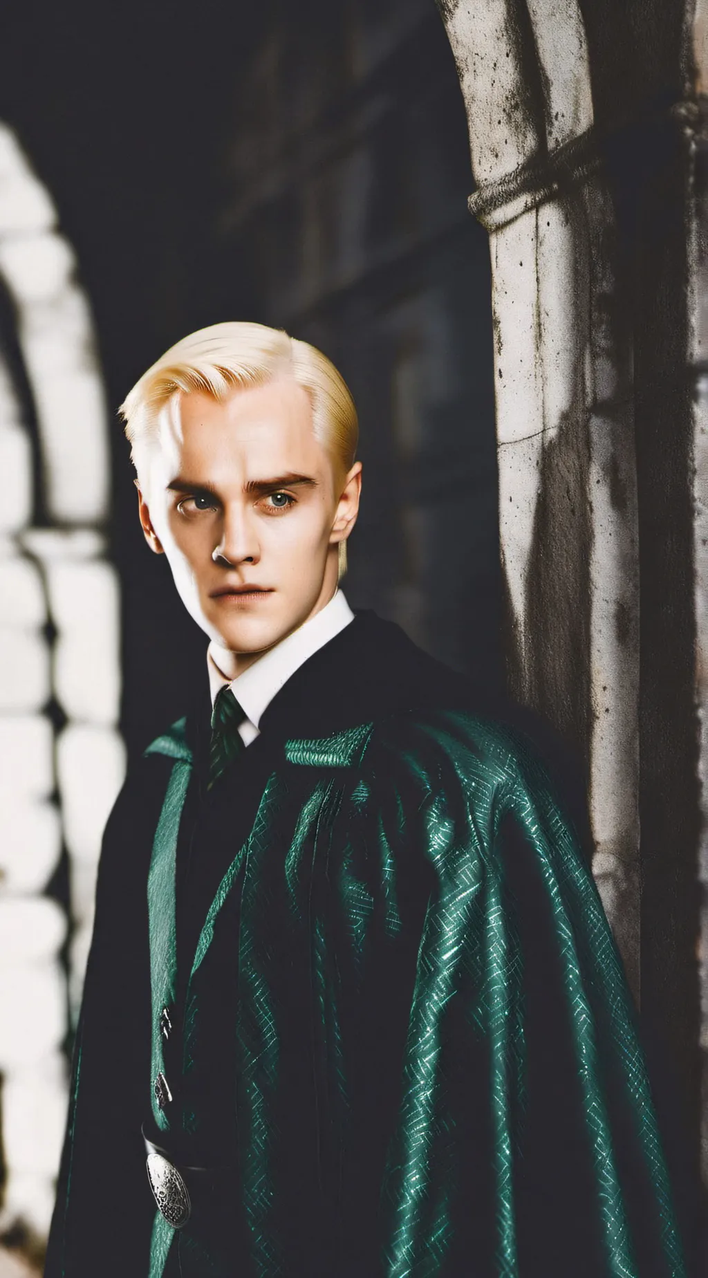ai character: draco malfoy background