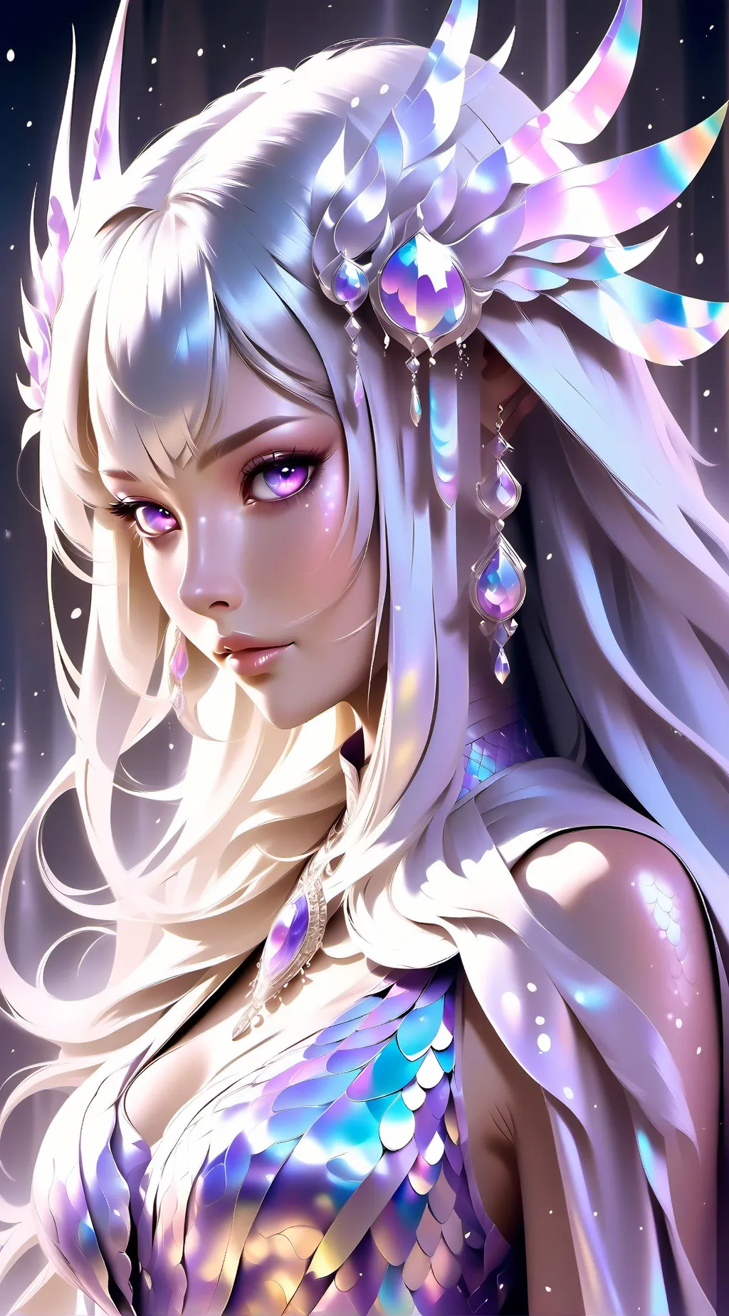 ai character: lily background