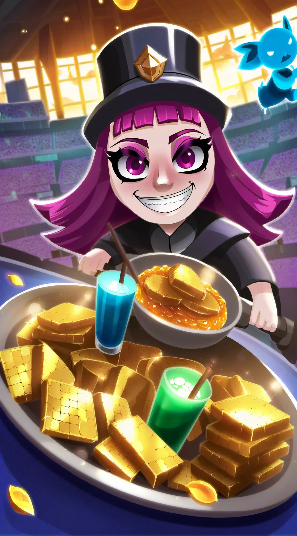 ai character: , Or no background