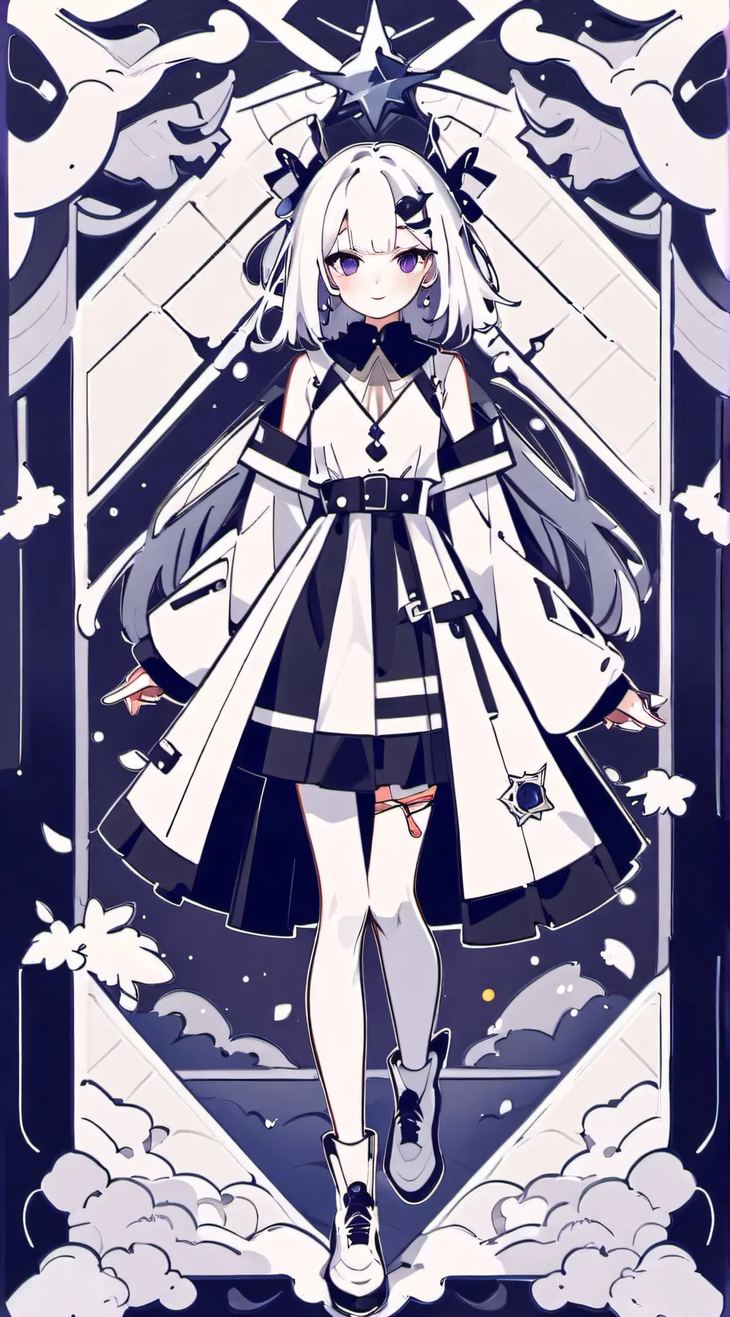 ai character: kitty background