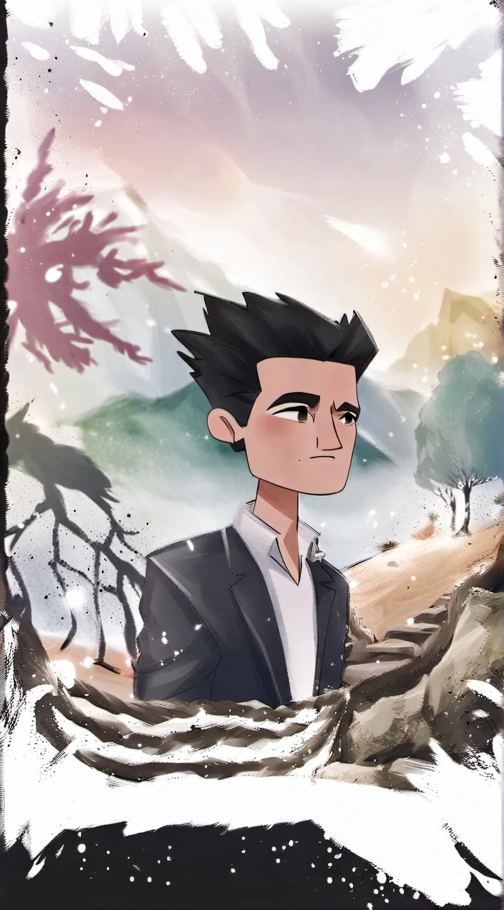 ai character: The Hollow- Adam background