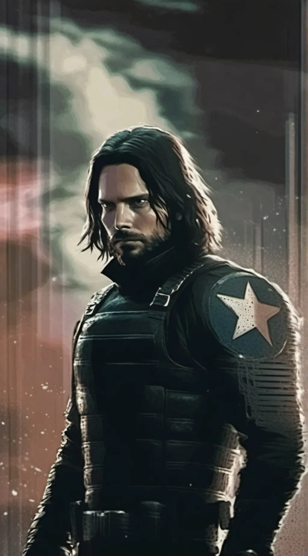 ai character: bucky barnes background