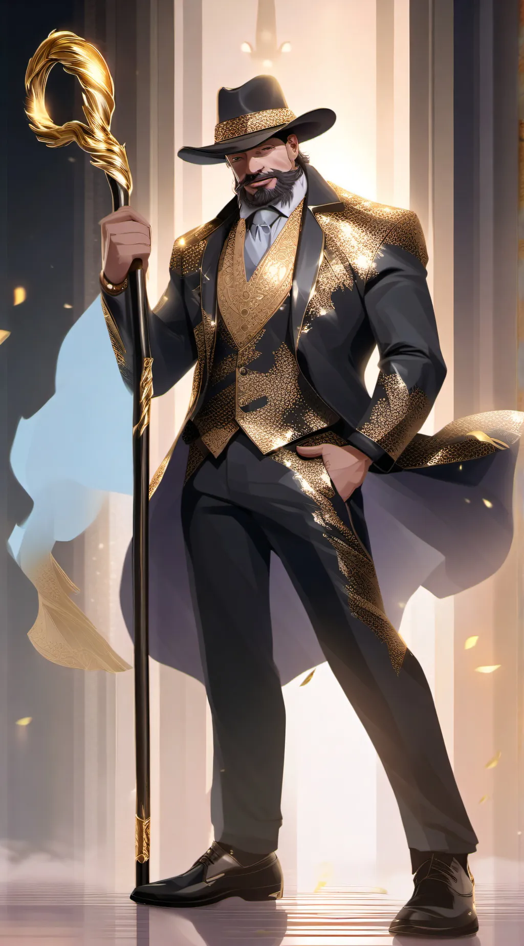ai character: Benjamin background